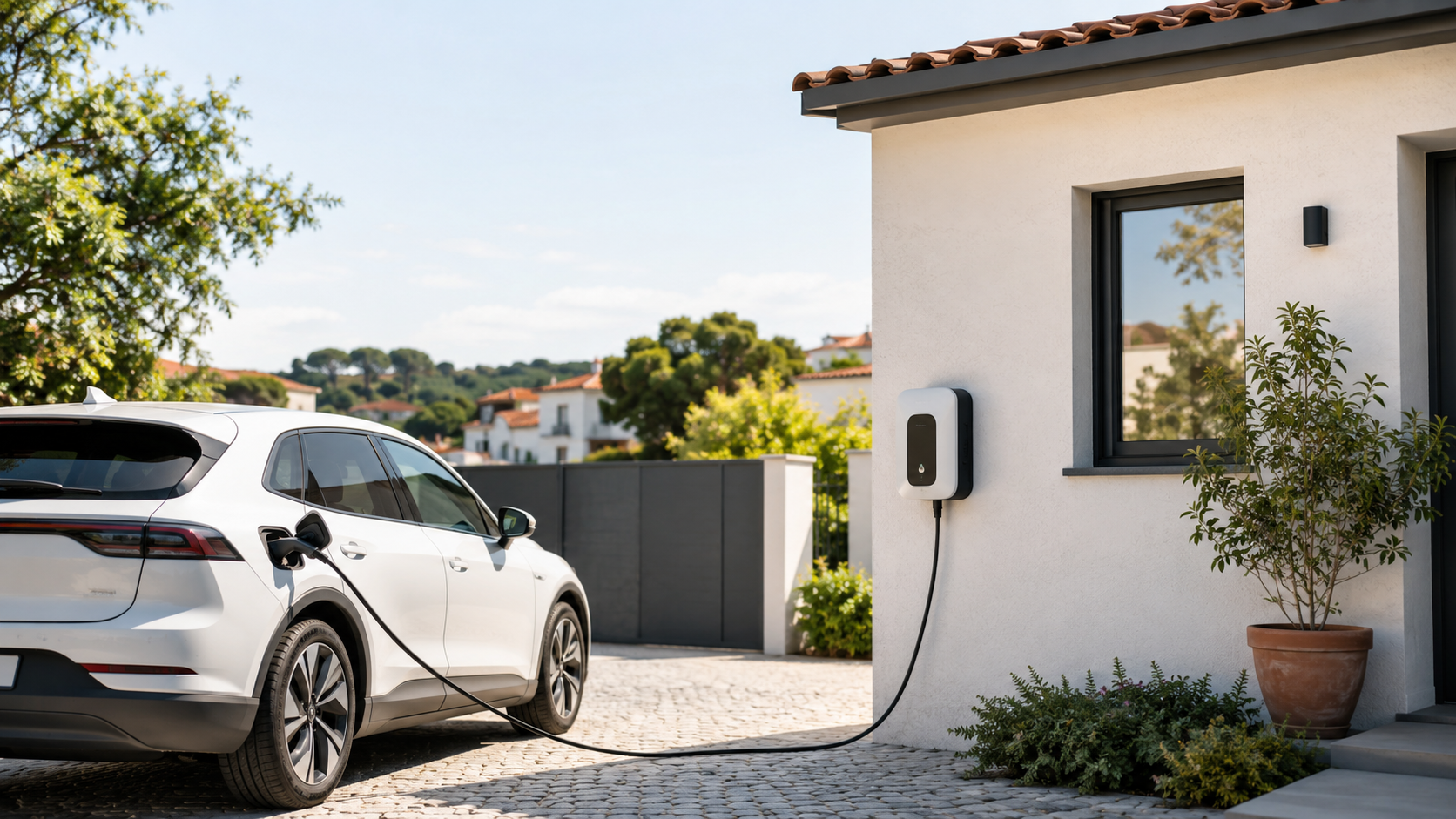 Carregar carro eléctrico em casa